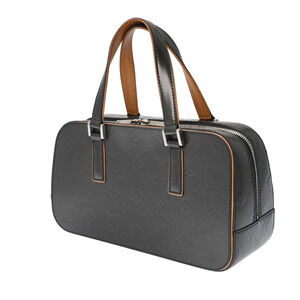 Louis Vuitton Handbag Monogram Shelton Black Matte